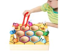 Jouets Sensoriels de Tri par Couleurs - Jeu Éducatif Piège à Abeilles pour Apprendre les Couleurs - Matériel Pédagogique Éducatif pour dès 3 Ans Garçons Filles Préscolaire Maternelle École Maison Gard
