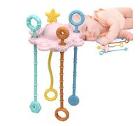 Jouets sensoriels Spinner pour tout-petits, jouet d'activité à corde de traction de voyage pour bébés | Jouets interactifs pour berceaux adaptés aux | Jouets de développement et d'activité précoces da