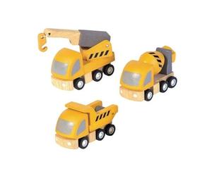 Jouets Set petits Engins de Chantier Plantoys - Jouet en bois