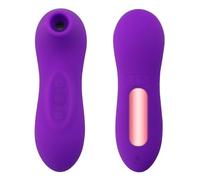 Jouets sexuels for femmes, vibromasseur puissant, gode, suceur de clitoris, langue vibrante, succion de tétons, stimulateur de clitoris, jouets sexuels érotiques for femmes, masturbateur(Purple)
