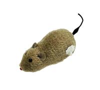 Jouets souris pour chat - Jouet de chasse en peluche à remonter, action de course mécanique, corps en tissu doux, mouvement, divertissement en intérieur | Jouet de chasse interactif pour chatons,