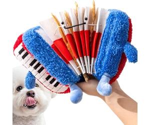 Jouets Squeaky Pour Chiens | En Forme D'Accordéon Fournitures D'Exercice Pour Chiot,Puzzle Interactif Chien | Pour Propriétaires Et Dresseurs Intérieur Extérieur Routine Du