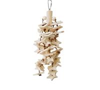 Jouets suspendus Perrocket Naturels Stations Doy Stations Jouets Calopsits Jouet en Bois Cage à oiseaux Détente Jouet Perrocket Jouet coloré Jouet coloré I