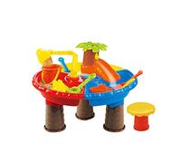 Jouets Table de Jeu de Sable Et Deau 4 en 1, Table de Plage pour Les Activités Denfants en Plein Air, Jouets de Plage pour Enfants, Jouets Dété pour Enfants