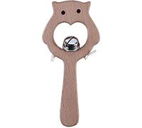 Jouets Teaser pour bébé Jouets de Dentifrice Sensation hochet en Bois Jouets d'habileté pour Nouveau-nésLivres de Mode