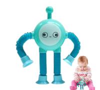 Jouets télescopiques avec tube pop LED flexible pour apprendre à l'imagination, pour salon, salle de hambre à coucher, accessoires de jeu