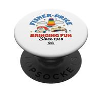 Jouets Vintage Fisher-Price apportant Un Design rétro Amusant PopSockets PopGrip Adhésif