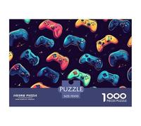 Joueur 1000 Pieces Jigsaw Puzzles for Adults Challenging Game Stress Relieving Entertainment Cultivate The Spirit of Teamwork for Adults and Kids, Age 12 Years Up 70x50cm/1000pcs