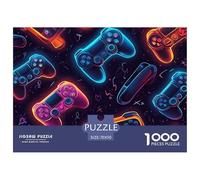 Joueur 1000 Pieces Jigsaw Puzzles for Adults Family Challenge Toys Stress Relieving Entertainment Cultivate The Spirit of Teamwork for Men, Women, Elders, Seniors 70x50cm/1000pcs