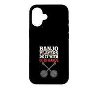 Joueur Banjo Bluegrass Crew Pluck Life Folk Music Legend Coque pour iPhone 16