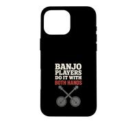 Joueur Banjo Bluegrass Crew Pluck Life Folk Music Legend Coque pour iPhone 16 Pro Max