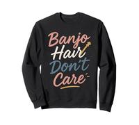 Joueur Banjo Bluegrass Crew Pluck Life Folk Music Legend Sweatshirt