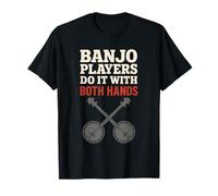 Joueur Banjo Bluegrass Crew Pluck Life Folk Music Legend T-Shirt