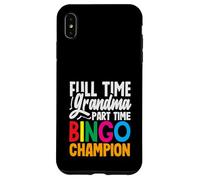Joueur champion de bingo à temps partiel grand-mère à temps plein Coque pour iPhone XS Max