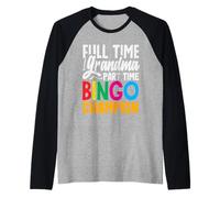 Joueur champion de bingo à temps partiel grand-mère à temps plein Manche Raglan