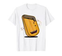 Joueur D Autoharpe Session Folk Au Feu De Camp Amateur T-Shirt