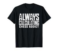 Joueur D Échecs Analytique Humour Jeu De Plateau T-Shirt