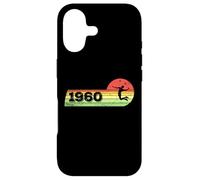 Joueur de Badminton Anniversaire né en 1960 Badminton Coque pour iPhone 17