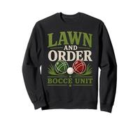 Joueur de Balle Italien Bocce Lawn and Order Italy Bocce Sweatshirt