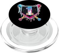 Joueur de Baseball 1 an garçon Glace Goutte à Goutte 1er Anniversaire PopSockets PopGrip pour MagSafe