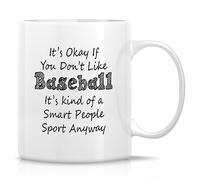 Joueur De Baseball, Gens Intelligents, Sport Tasses À Thé Céramique Tasse Jolis Mug À Café Pour Cuisine Espresso Lait 330Ml