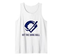 Joueur de Baseball Hit The Dang Ball Drôle Débardeur