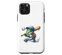 Joueur de Baseball Tortue Mignon - Sports d'animaux Kawaii Coque pour iPhone 11 Pro