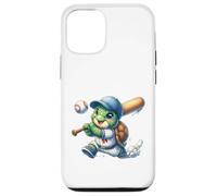 Joueur de Baseball Tortue Mignon - Sports d'animaux Kawaii Coque pour iPhone 12/12 Pro