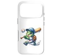 Joueur de Baseball Tortue Mignon - Sports d'animaux Kawaii Coque pour iPhone 17 Pro