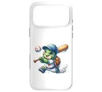 Joueur de Baseball Tortue Mignon - Sports d'animaux Kawaii Coque pour iPhone 17 Pro Max