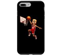 Joueur de Basket-Ball Brainrot Slam Dunk AI Kids Sport Meme Blague Coque pour iPhone 7 Plus/8 Plus