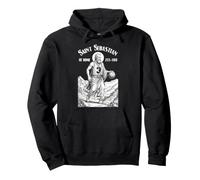 Joueur de Basket-Ball drôle Patron Saint Sébastien Sport Sweat à Capuche