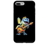 Joueur de Basse Funny Fish Rock Star Cartoon Coque pour iPhone 7 Plus/8 Plus