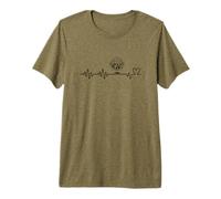 Joueur de Bingo drôle de Bingo Heartbeat T-Shirt Haut de Gamme