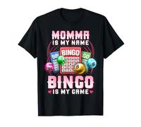 Joueur de Bingo Momma is My Name Bingo is My Game Xmas T-Shirt