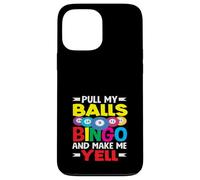 Joueur de bingo Pull My Balls Bingo et fais-moi crier Coque pour iPhone 13 Pro Max