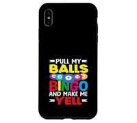 Joueur de bingo Pull My Balls Bingo et fais-moi crier Coque pour iPhone XS Max