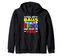 Joueur de bingo Pull My Balls Bingo et fais-moi crier Sweat à Capuche