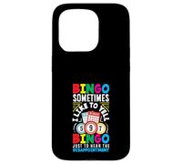 Joueur de bingo Sometimes I Like to Yell Bingo Déception Coque pour iPhone 15 Pro