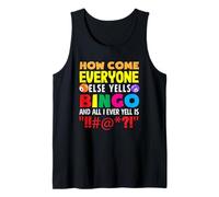 Joueur de bingo Tout le monde crie Bingo Débardeur