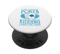Joueur de Cartes A Day Without Poker Four ACES PopSockets PopGrip Adhésif