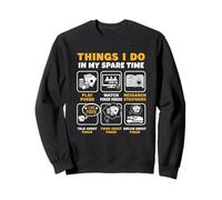 Joueur de Cartes de Poker Things I Do in My Spare Time Sweatshirt