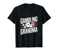 Joueur de casino amusant grand-mère T-Shirt