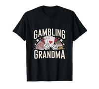 Joueur de casino amusant grand-mère T-Shirt