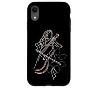 Joueur de Cordes pour Violoncelle - pour Professeur de Musique - pour étudiant Coque pour iPhone XR