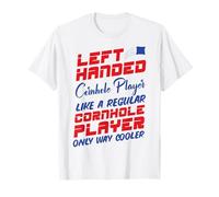 Joueur de Cornhole Amusant pour gaucher Southpaw T-Shirt
