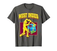Joueur de Cricket Supporter des Antilles West Indies T-Shirt