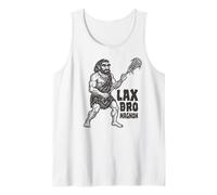Joueur de Crosse Amusant - Tough Cool Lax Bro Magnon Débardeur