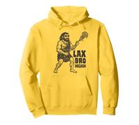 Joueur de Crosse Amusant - Tough Cool Lax Bro Magnon Sweat à Capuche