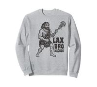 Joueur de Crosse Amusant - Tough Cool Lax Bro Magnon Sweatshirt
